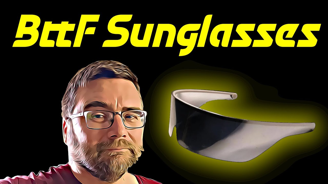 Back to the Future DIY: Building Doc Brown's Sunglasses with Window Tint and 3D Printing