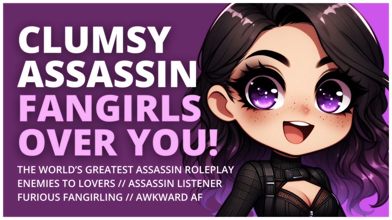 Clumsy Assassin Can't Keep Cool Around Her Crush! | Assassin Listener | Enemies to Lovers | Audio RP