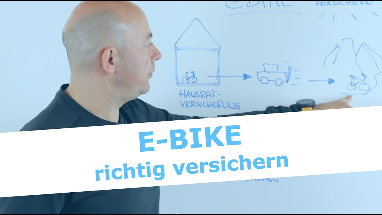 E-Bike richtig versichern ist ganz einfach