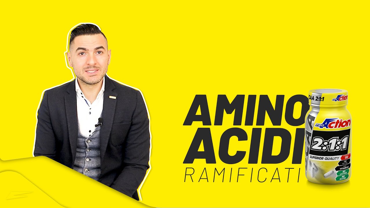 Aminoacidi BCAA 2:1:1 e 4:1:1