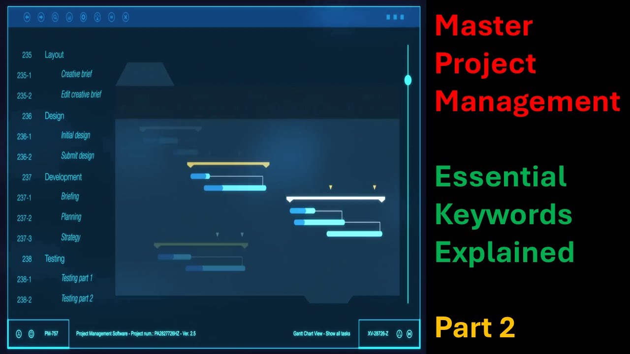 Master Project Management: Essential Keywords Explained - Part 2