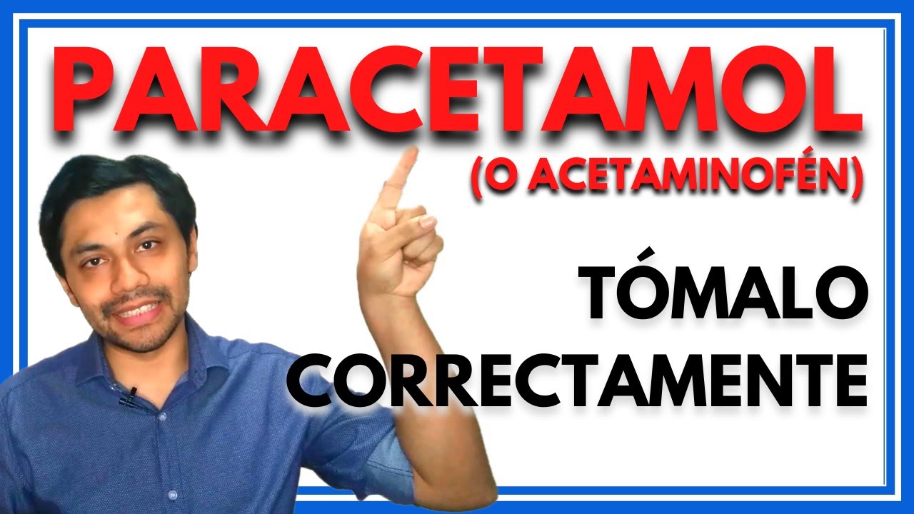 ¿Como TOMAR el PARACETAMOL 💊 (ACETAMINOFÉN)? Calcula 💻 la DOSIS para ADULTOS, NIÑOS Y BEBES