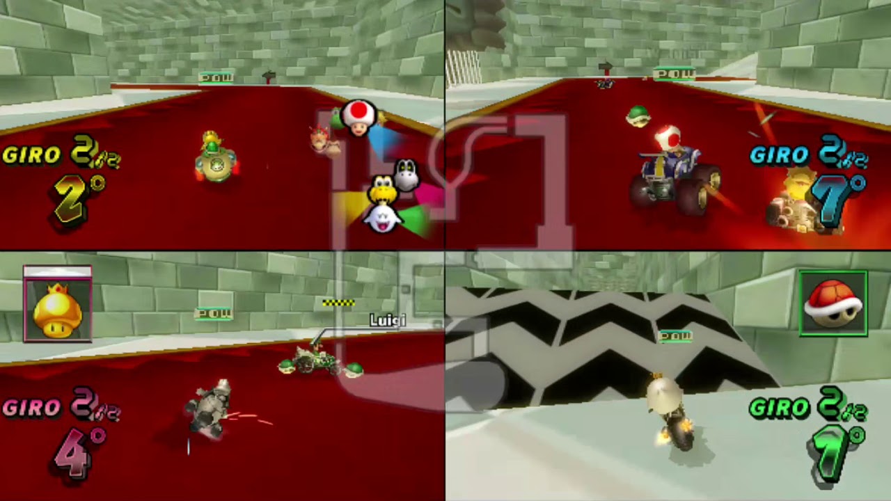 Mario Kart Wii Custom Tracks ✦ 4 Players #039