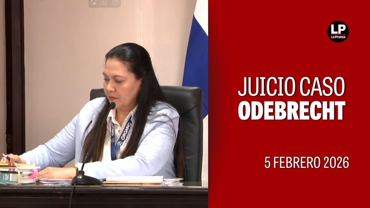 En vivo: Día 15 de juicio por el caso Odebrecht - 05 de Febrero de 2026 (Parte 1)