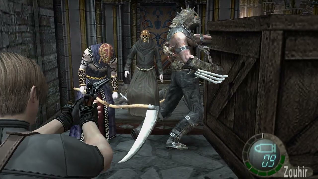Resident Evil 4 Mod Zouhir in Hell #25 Очень интересный сложный мод!