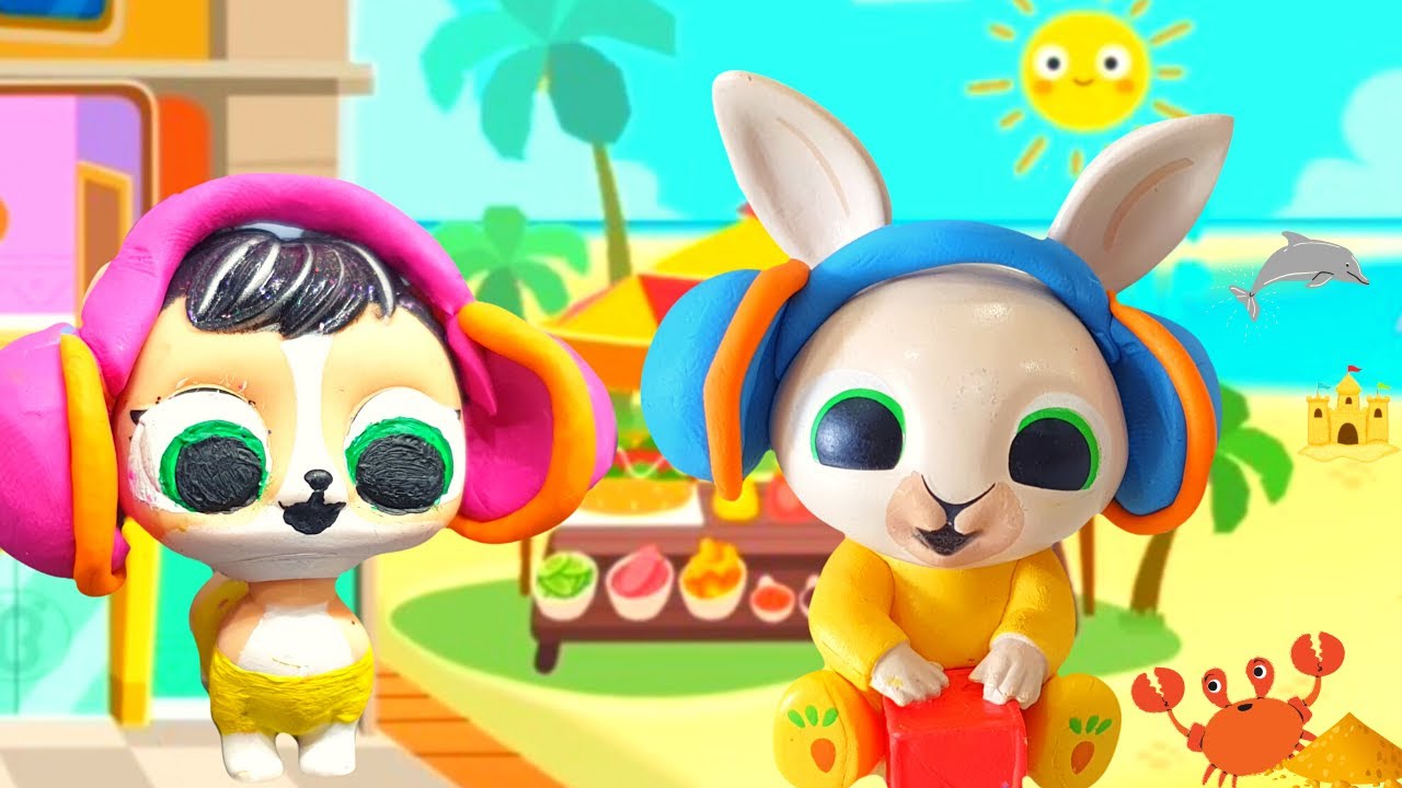 Tutti in vacanza! 🏖️ Giochiamo con Charlie e Luna 🌞🌊 [Gameplay Educativo]
