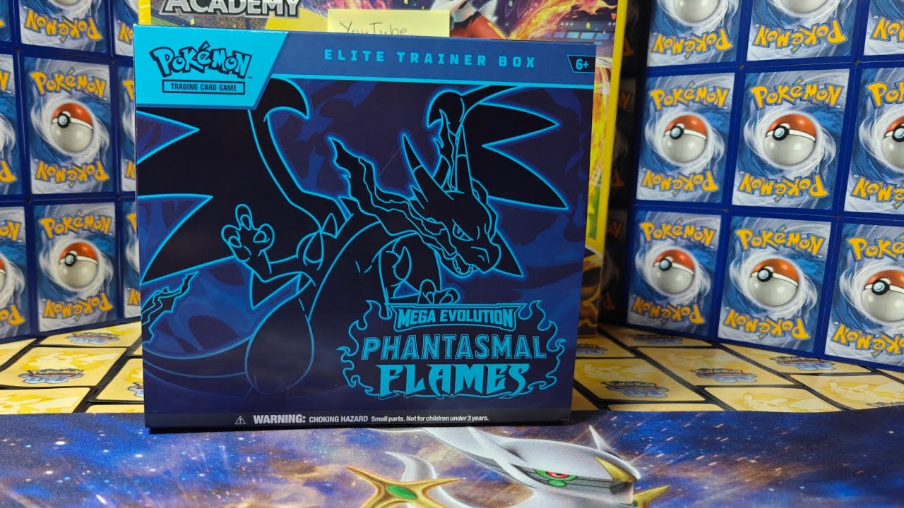 🔥#pokemon Phantasmal Flames ETB Box Opening🔥