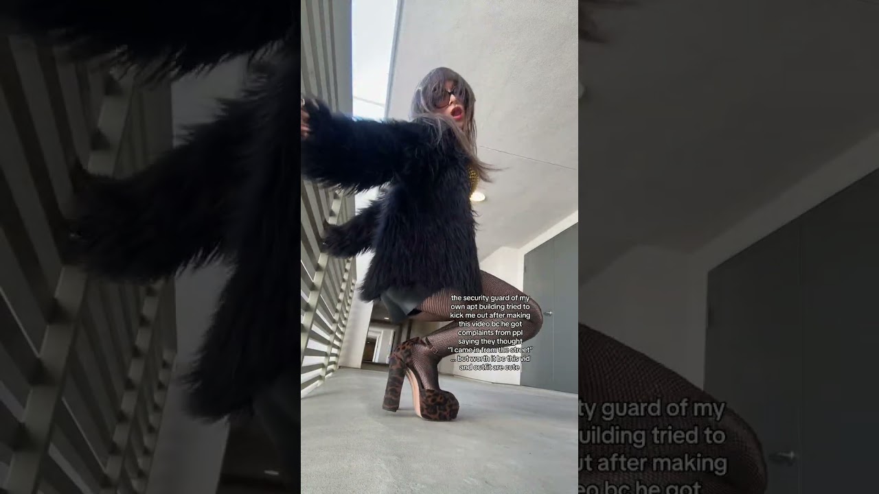 like cmon have u never seen a spike bra and fur jacket?! Let me serve in peace
