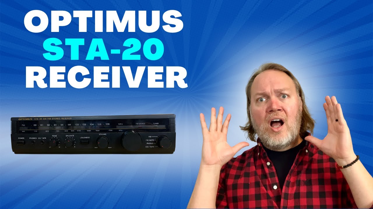 I am SHOCKED at how this 5 watt thrift store receiver sounds!