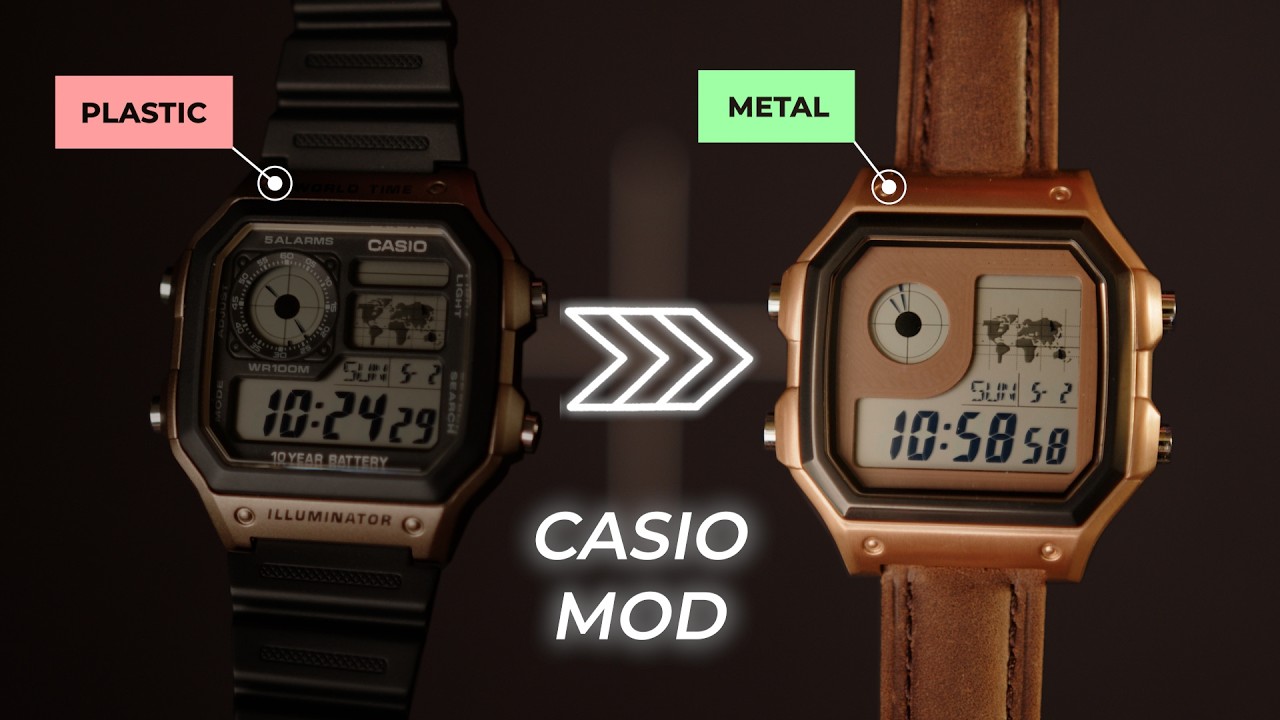 Casio Royal Mod For Under $100 | Casio AE-1200WH Upgrade