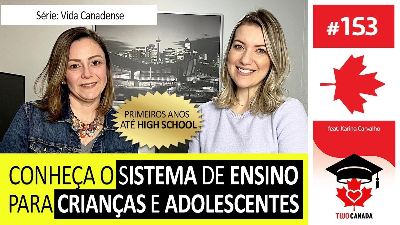Aula sobre ENSINO CANADENSE, ENTENDA o SISTEMA! Daycare ao High School! Calgary, AB - Canadá #153