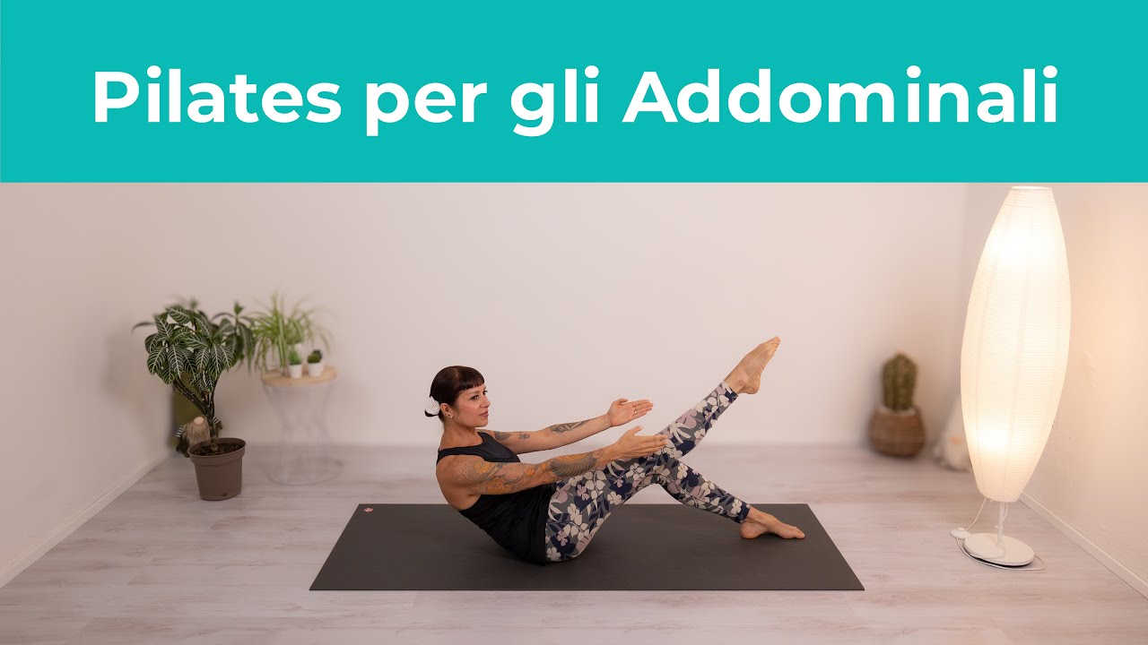 Pilates per Tonificare gli Addominali - Esercizi di Pilates a casa
