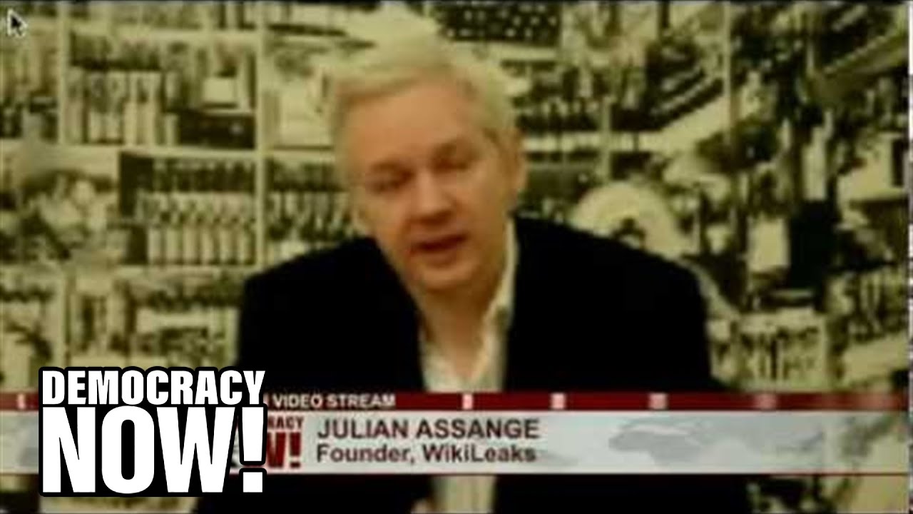 EXCLUSIVE: Julian Assange on WikiLeaks, Bradley Manning, Cypherpunks, Surveillance State