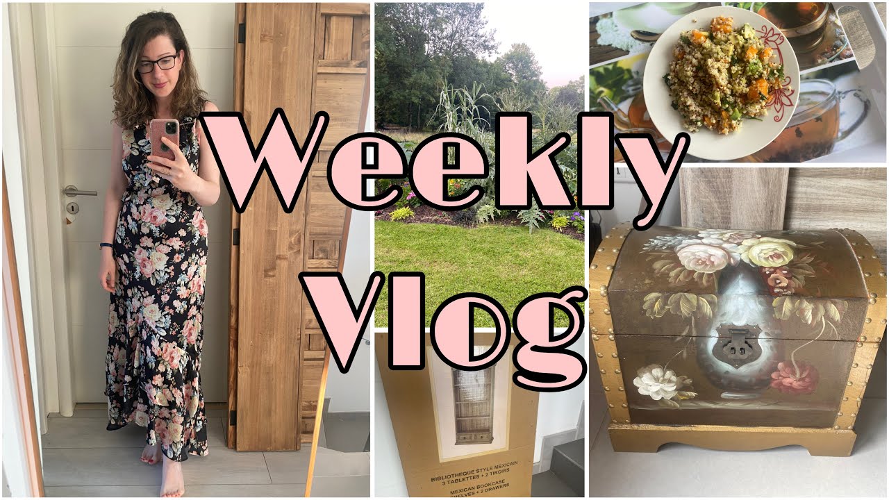 Weekly Vlog n°5 : possible reprise du travail, brocante, robe Morgan coup de ❤️😍