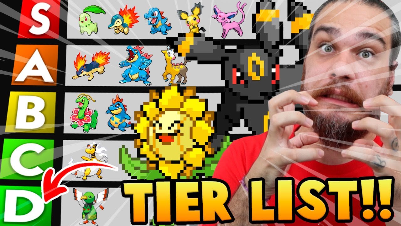 RANQUEANDO OS POKÉMON DE JOHTO DO PIOR AO MELHOR !!