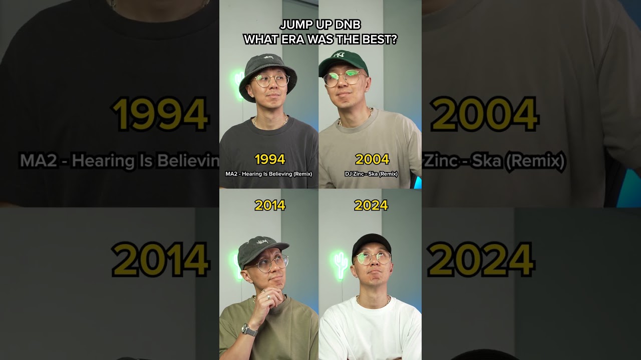 Jump Up DnB: Which Era was the best?