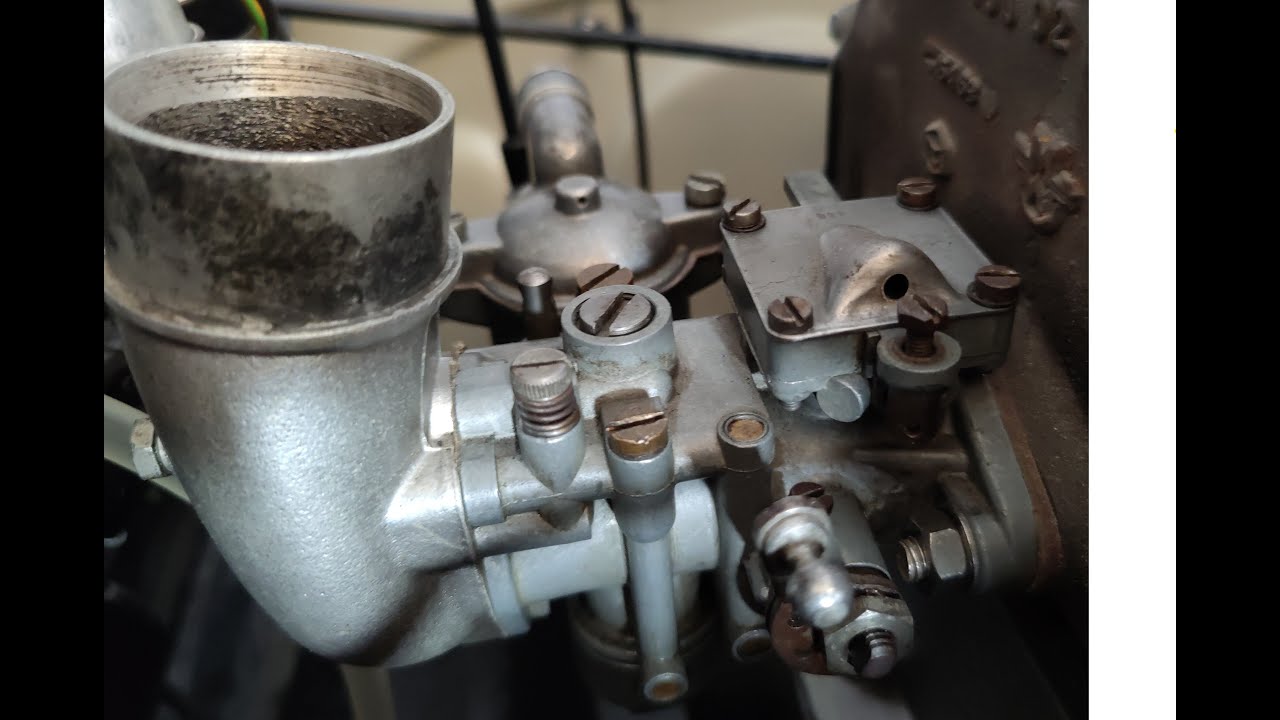 Restoration DKW IFA F8 Cabrio #27 Vergaser