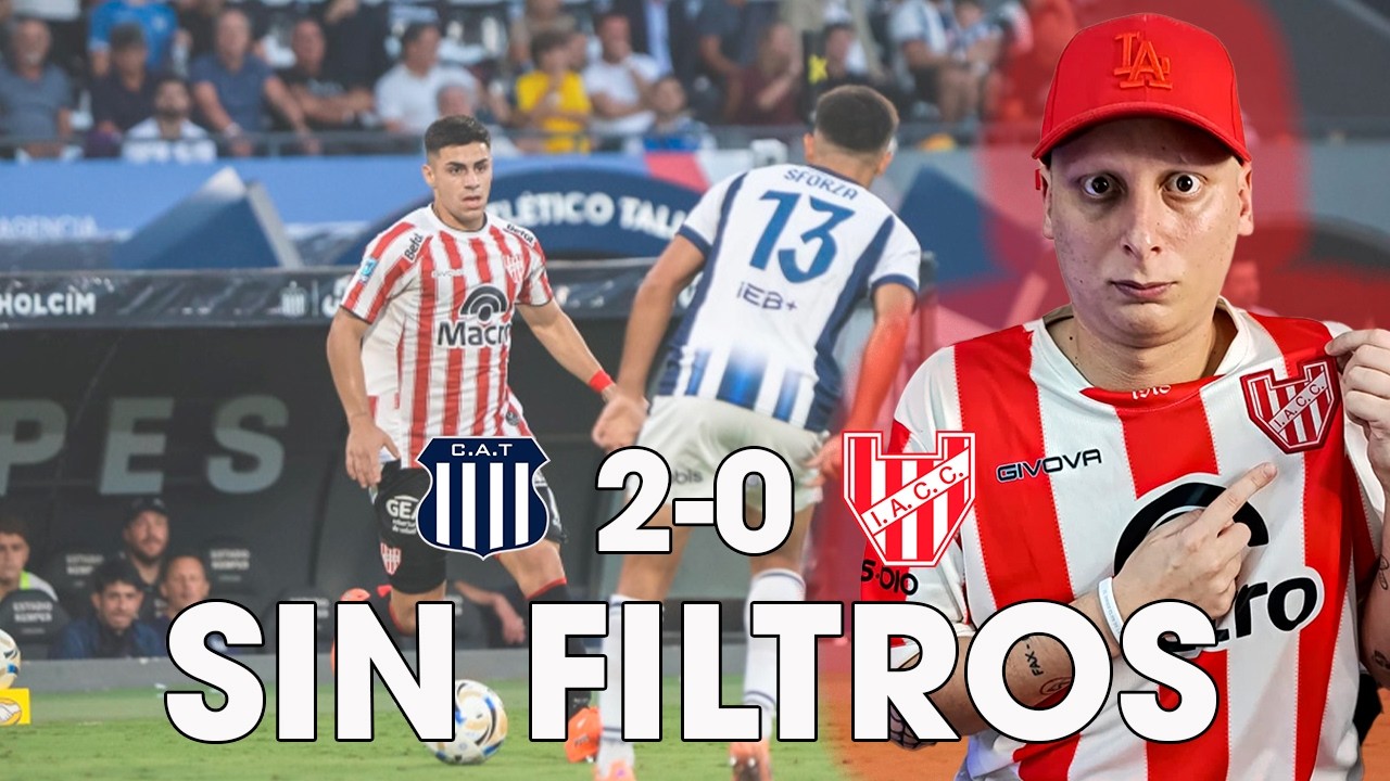 Instituto perdio 2 a 0 frente a Talleres por la fecha 10 de la LPF