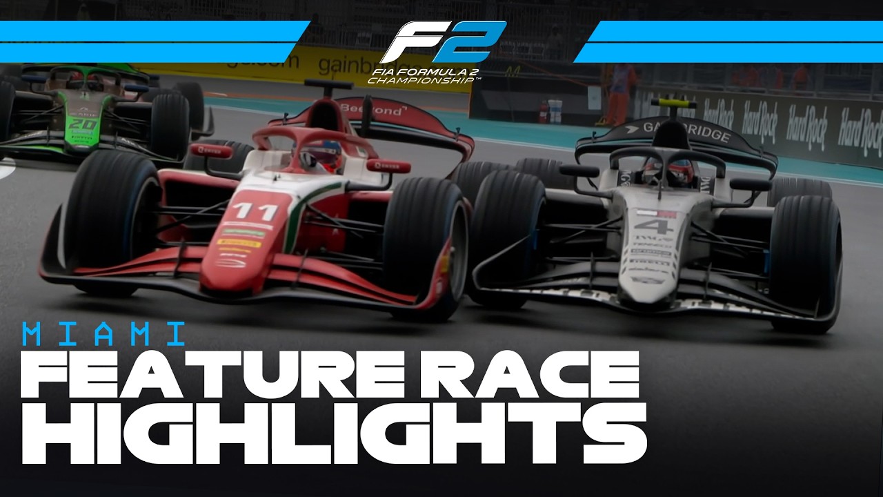 F2 Feature Race Highlights | 2026 Miami Grand Prix
