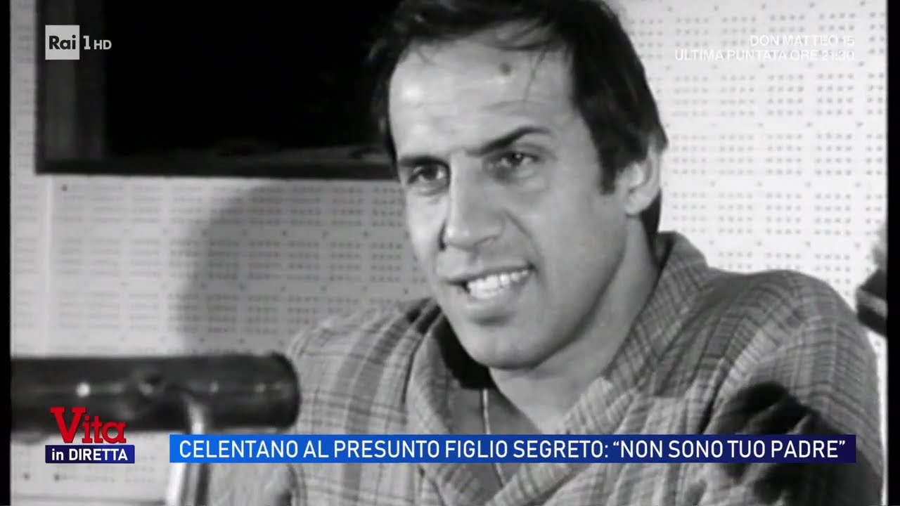 Celentano risponde al presunto figlio segreto: “Mi tutelo legalmente da ogni speculazione”