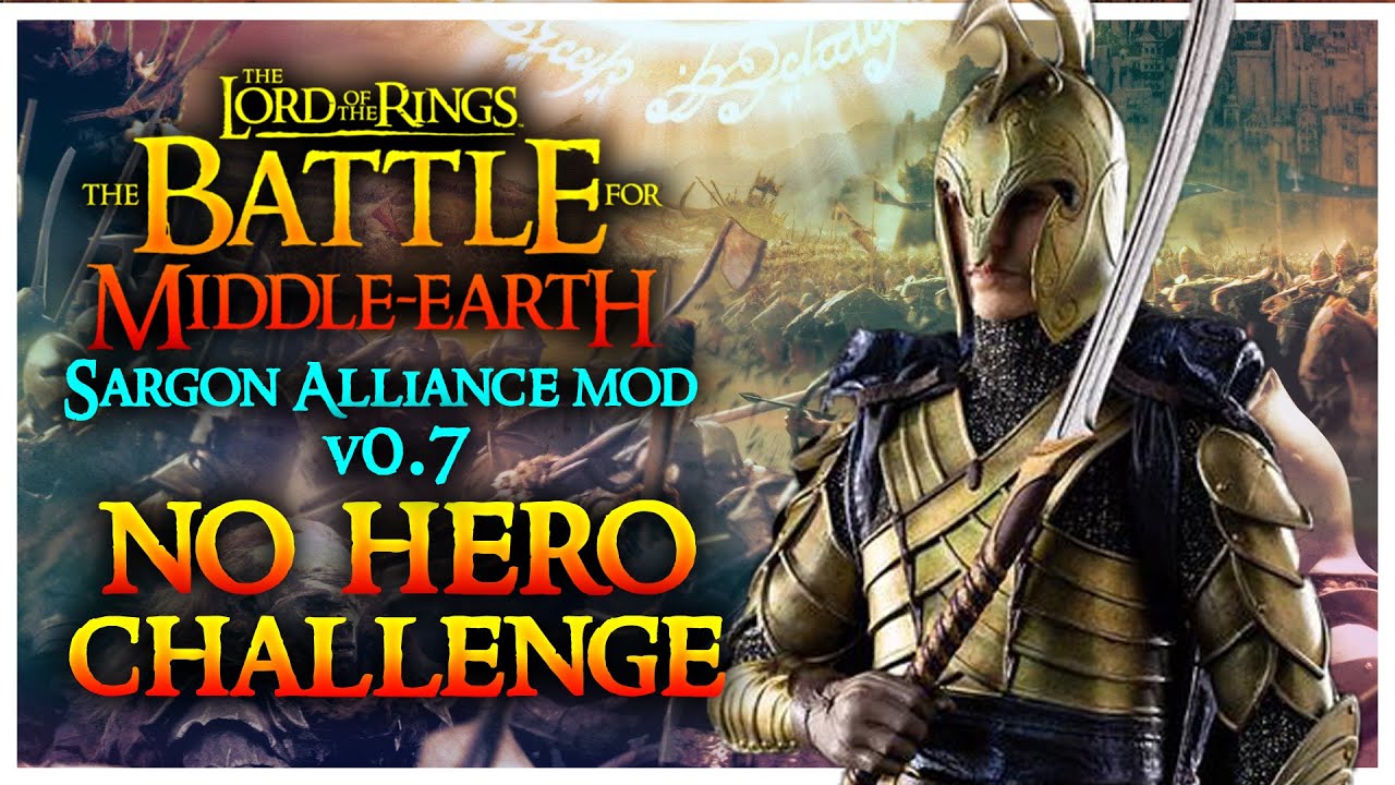 HERO KULLANMAMA CHALLENGE (IMLADRIS) | The Battle for Middle-earth - Skirmish / S.A.M v0.7