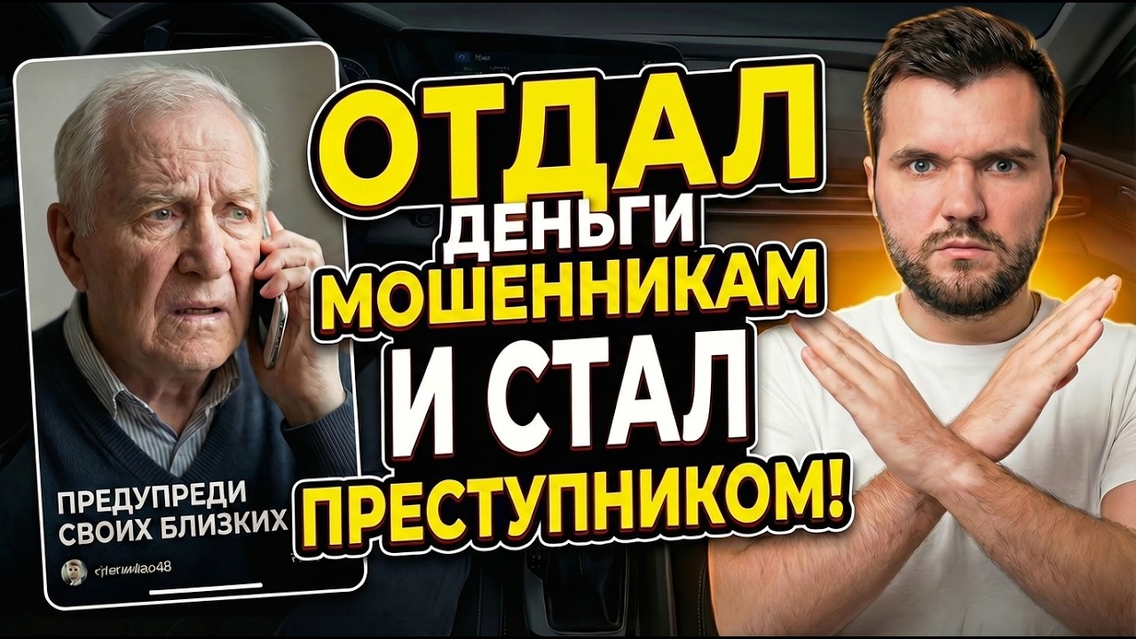 Мошенники обманули старика: использовали в своих схемах и забрали все его деньги! #такси #мошенники