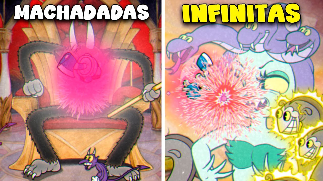 Cuphead no Machado mas, eu posso QUICAR INFINITAMENTE NOS CHEFES! | Bastidores