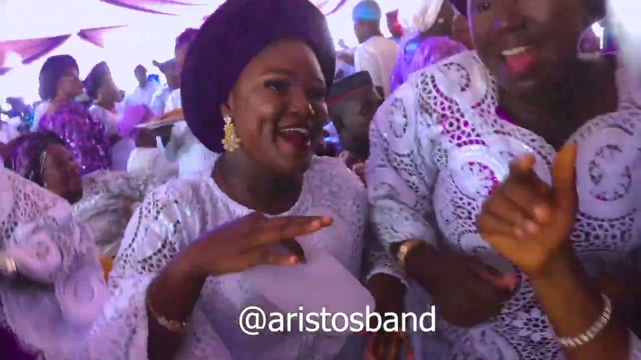 Aristos Band at the 90th Birthday Celebration for Madam Christiana Oluleye Ambode