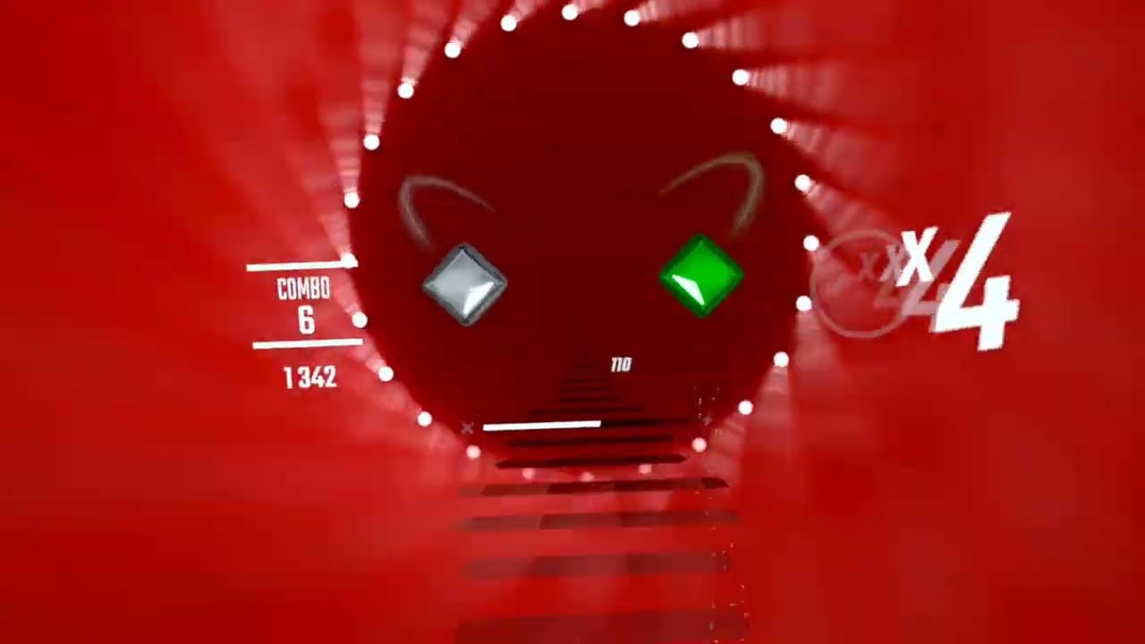 Playing beat saber but with Hand Tracking?! (Finger saber)