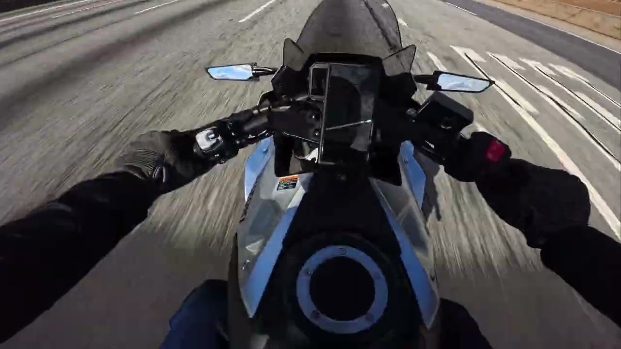 Supermarket Run Part 1 | SUZUKI GSX 8R | Pure Sound.