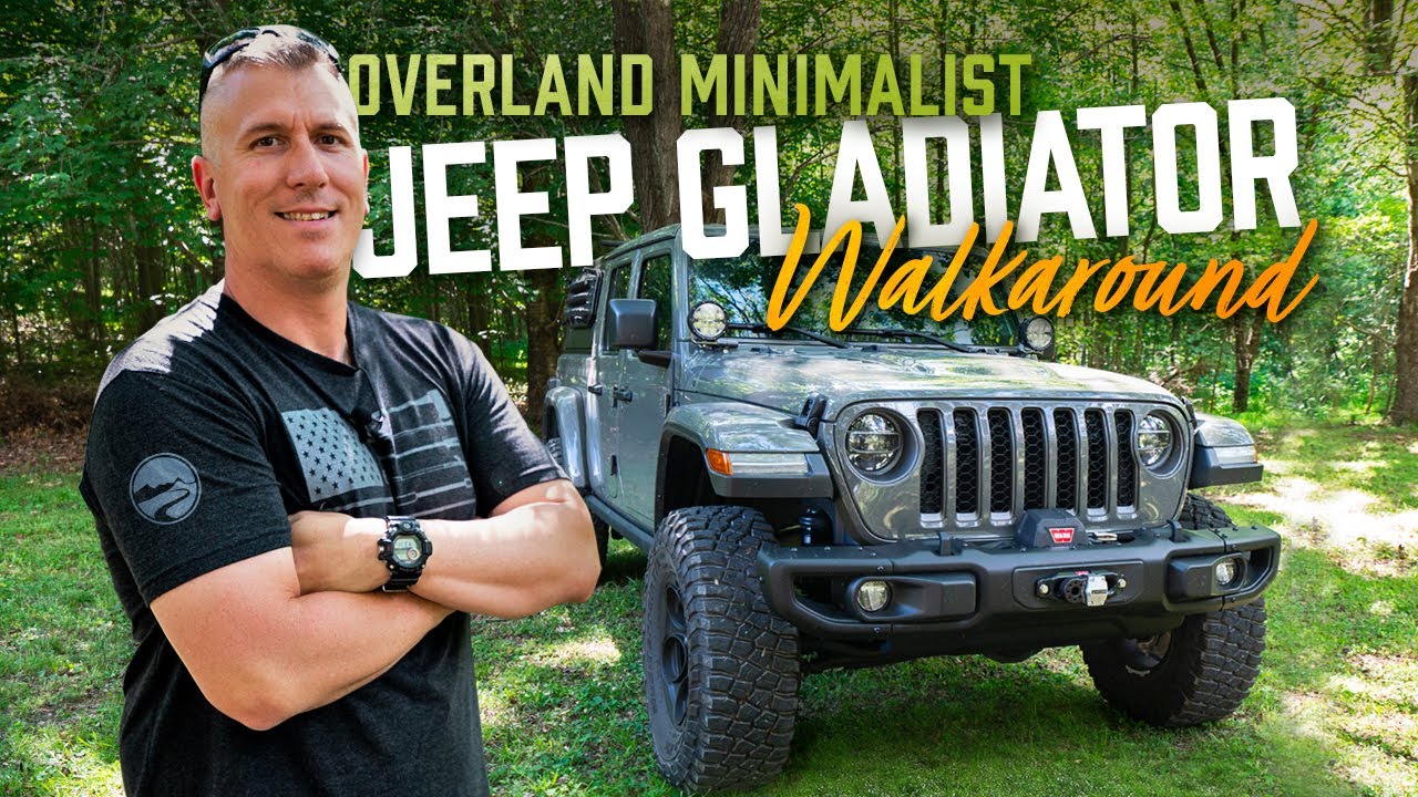 Минималистичный Overland — прогулка по Jeep Gladiator
