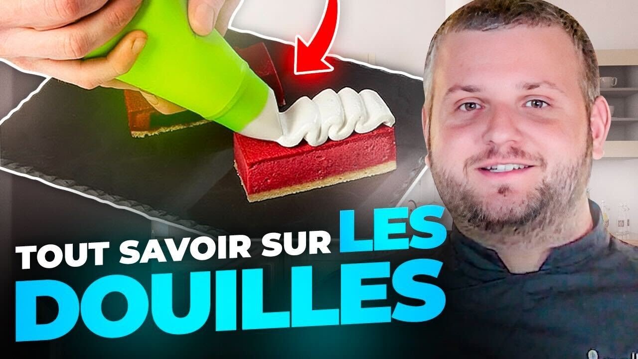 Les différentes douilles en pâtisserie