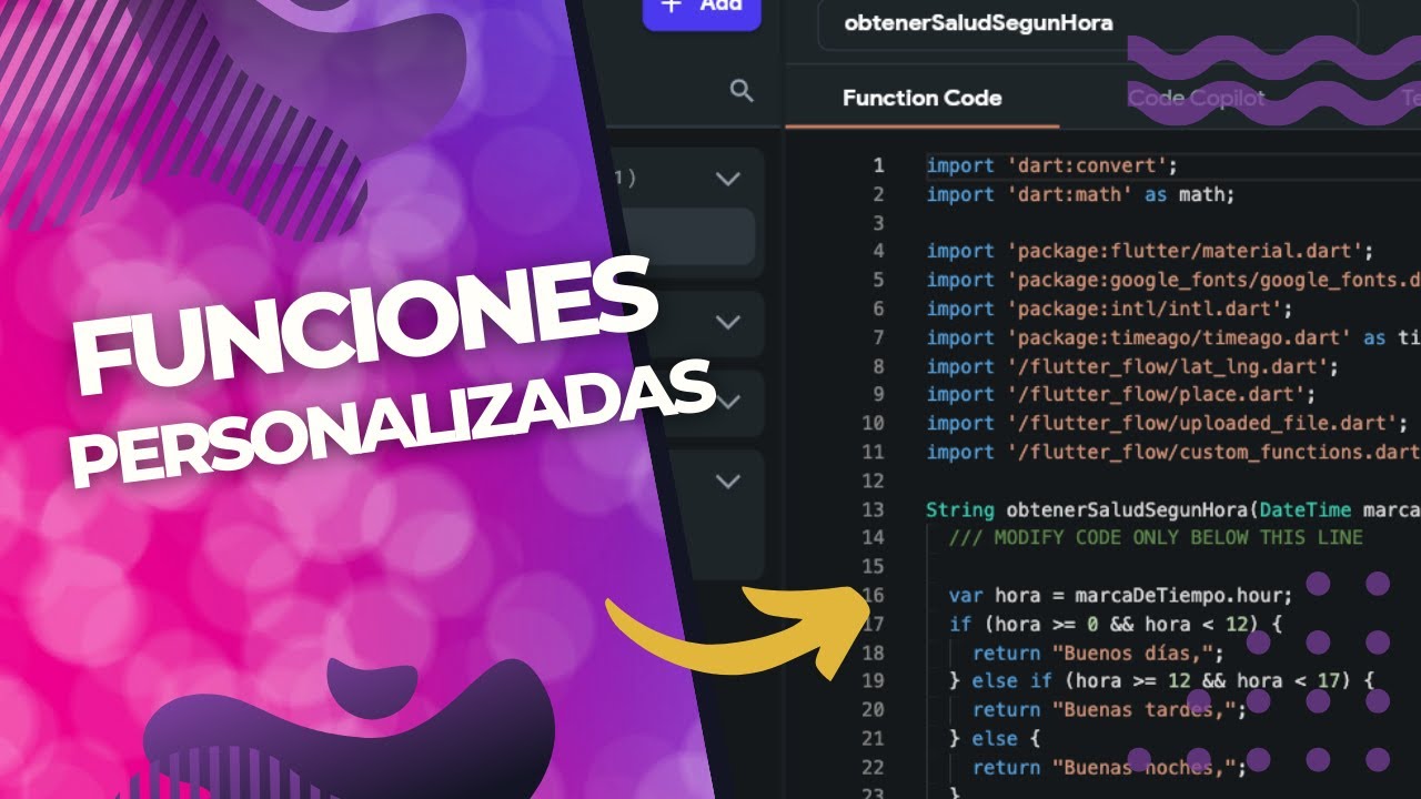 Bienvenidas Personalizadas con Flutterflow: Saluda a tus Usuarios en el Momento Adecuado.