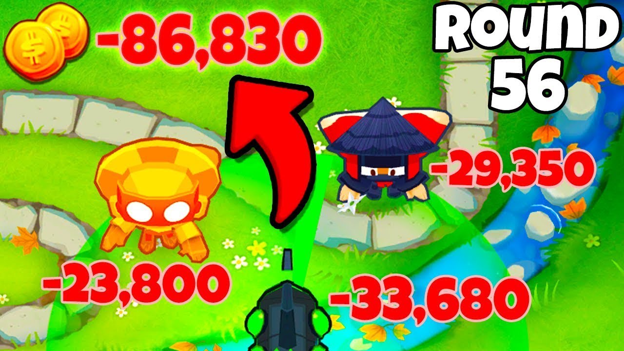 Monkeys cost money EVERY round! (BTD6)