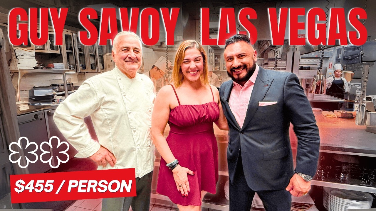УЖИН ЗА 1600 ДОЛЛАРОВ! Стоит ли он того? Ресторан Guy Savoy в Caesars Palace в Лас-Вегасе