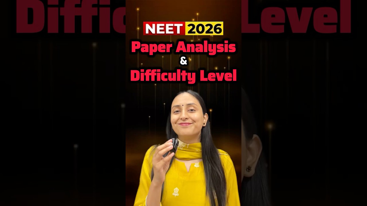 NEET 2026: Paper Analysis in 1 min🥳 #neet2026 #paperanalysis #physics #chemistry #biology #trending