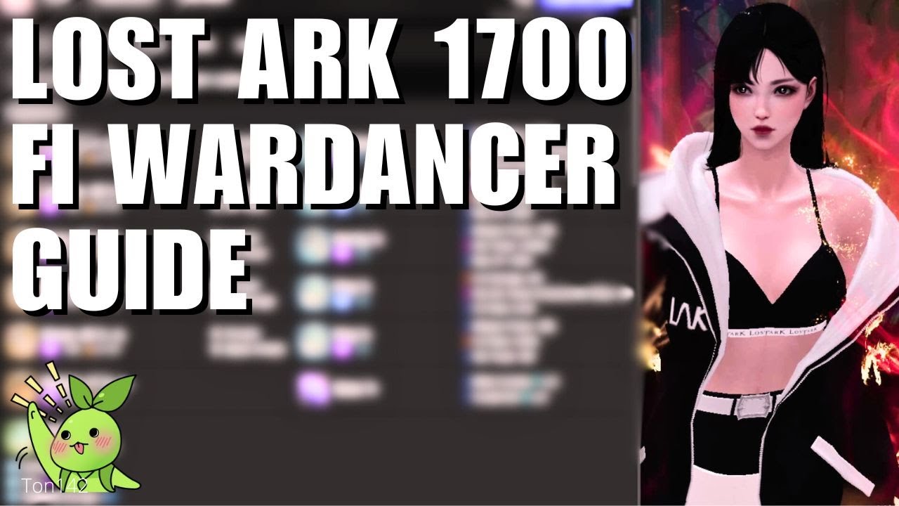 [LOST ARK] My First Intention T4 Wardancer Guide