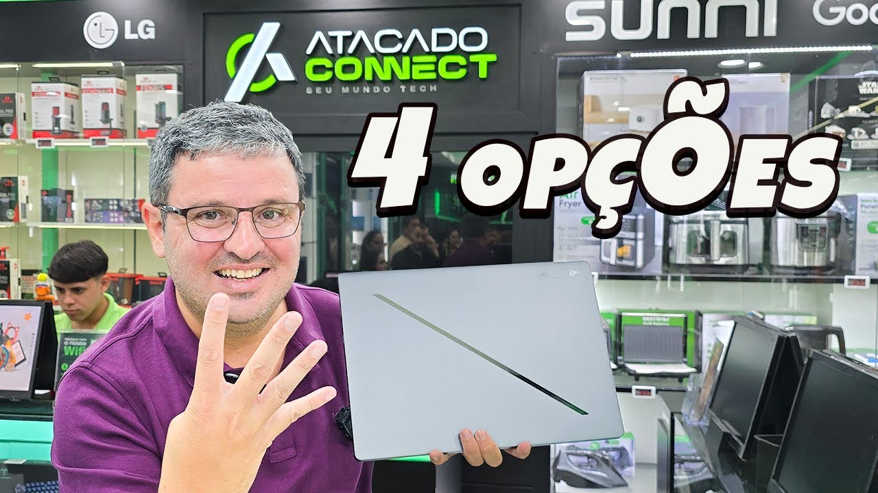4 notebooks para comprar no Paraguai na atacado connect