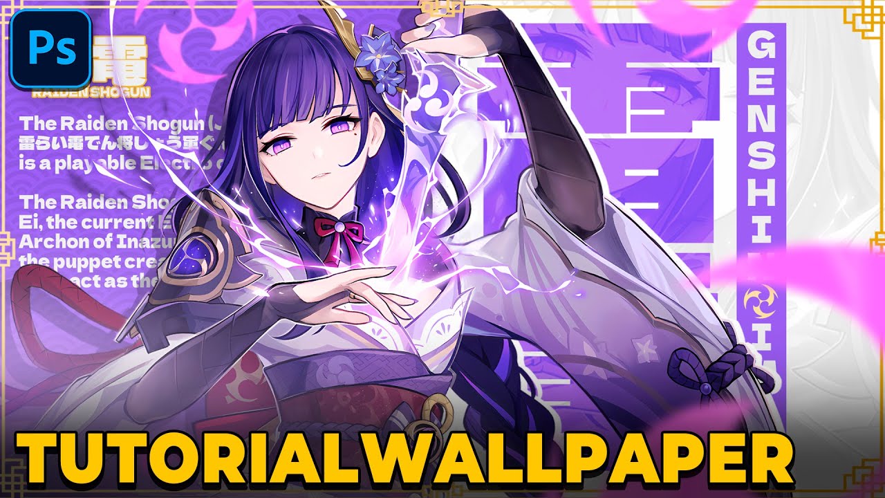 TUTORIAL WALLPAPER de GENSHIN IMPACT para PC! | Teiko