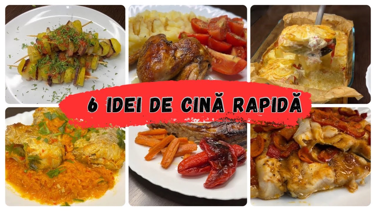 6 Idei de Cină fără stres &ndash; gustoase și economice | Hai să Bucatarim 