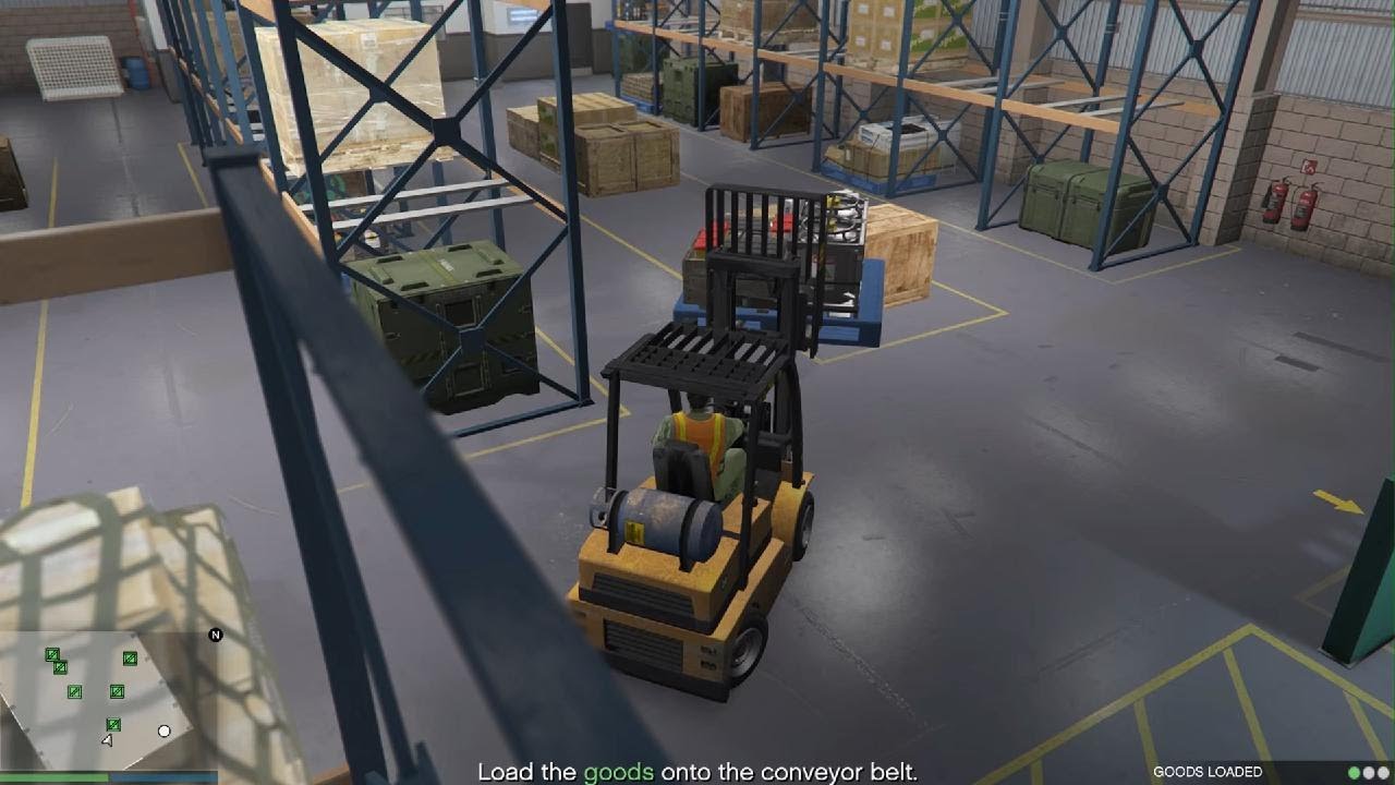 I got hired at my first warehouse job on Gta5 # im done being a yn