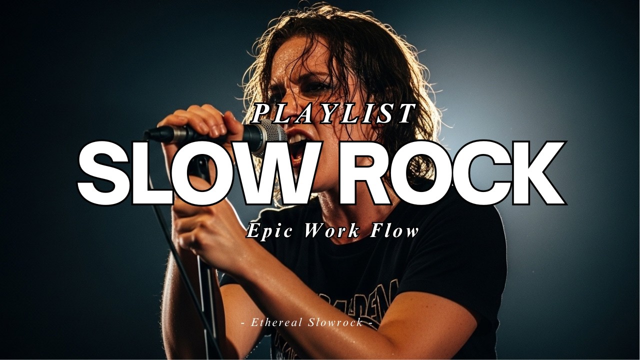Concentration Music: Relaxing Slow Rock for Deep Focus