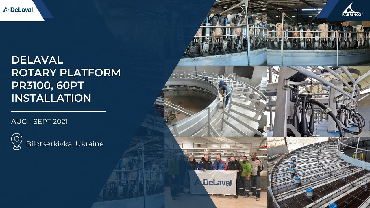 Fabrinox Installation: PR3100, 60PT Rotary Platform | Bilotserkivka, Ukraine (2021)
