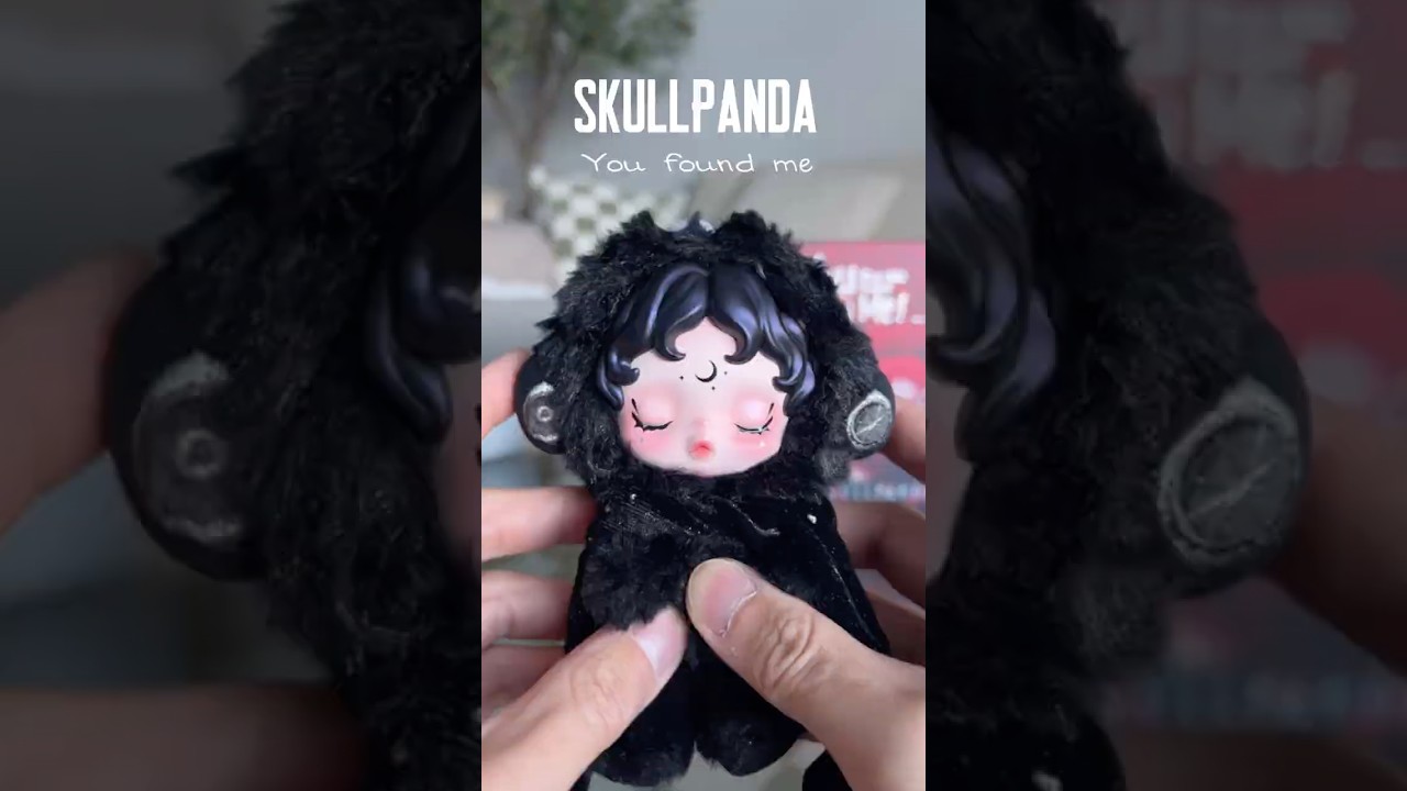 [POP MART] Skullpanda You Found Me Series Pt.1 Unboxing!🖤✨ #popmart #unboxing #skullpanda #blindbox