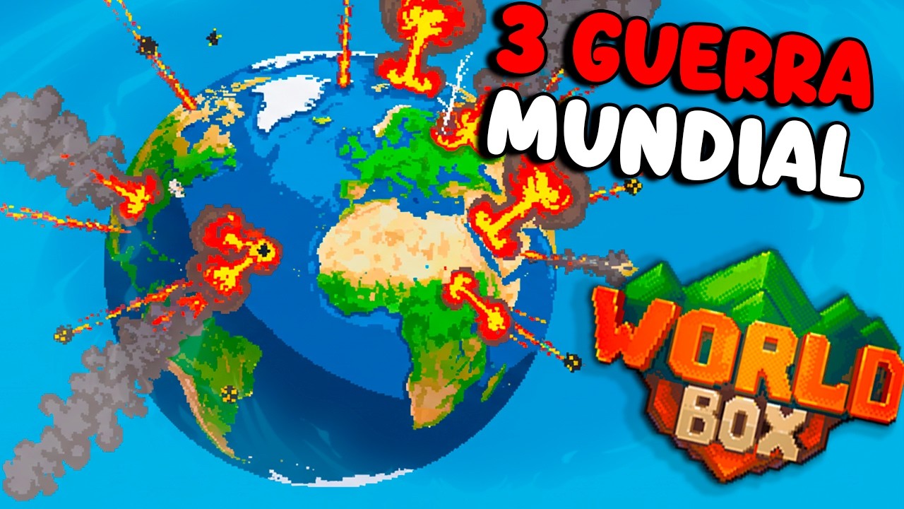 Simulei a 3ª GUERRA MUNDIAL no WorldBox!