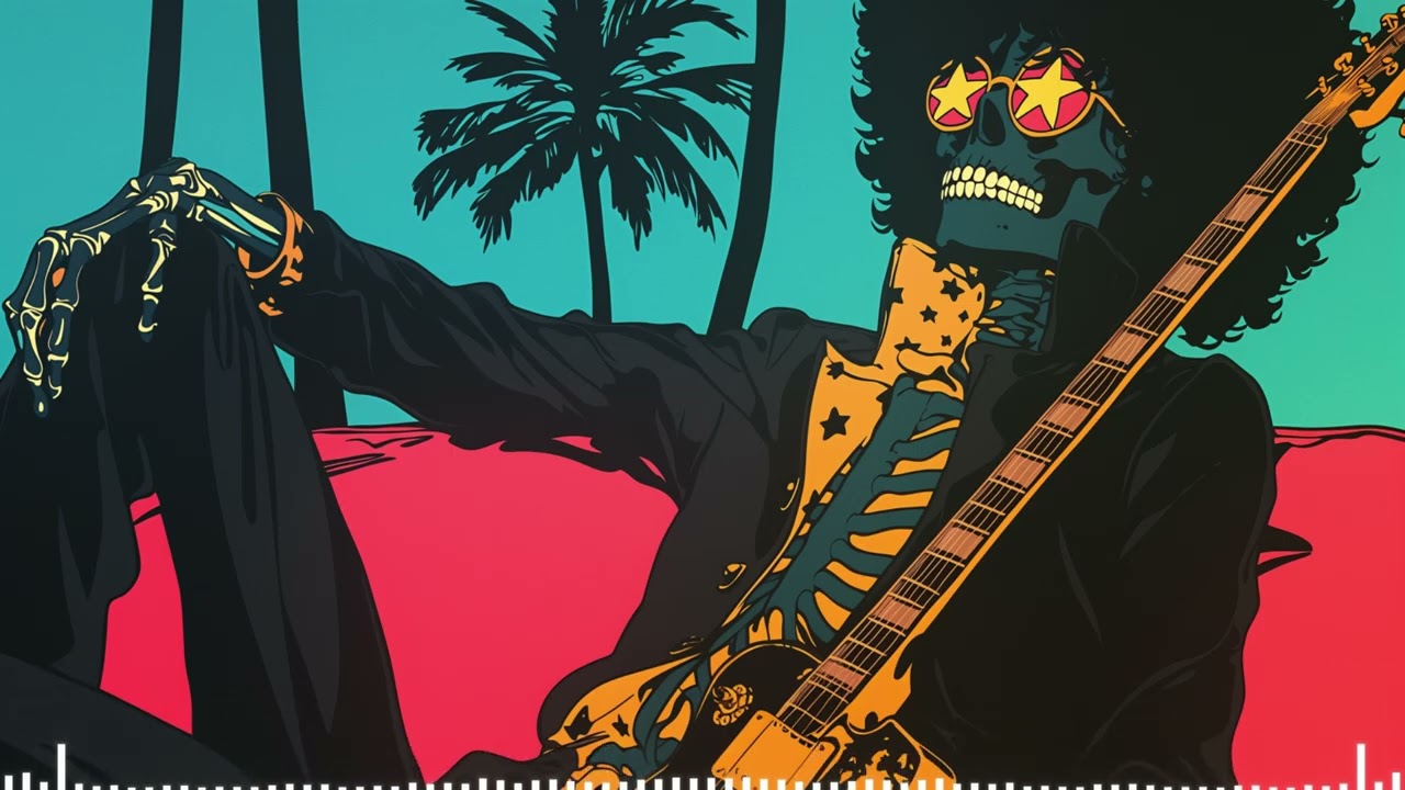 Sunset P Funk Paradise // Chill Electronic, Synth Funk, Lo-Fi, Retro Groove Playlist