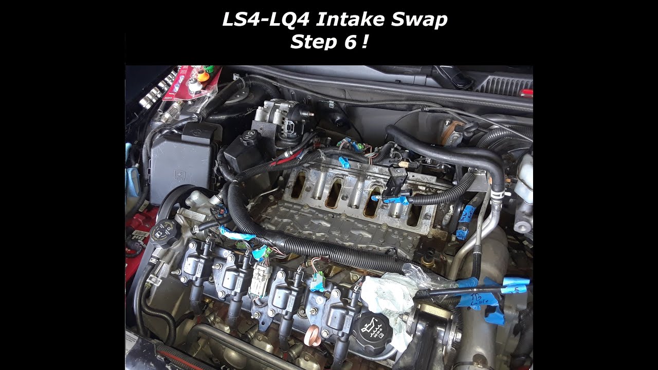 LS4-LQ4 Intake Swap Step 6