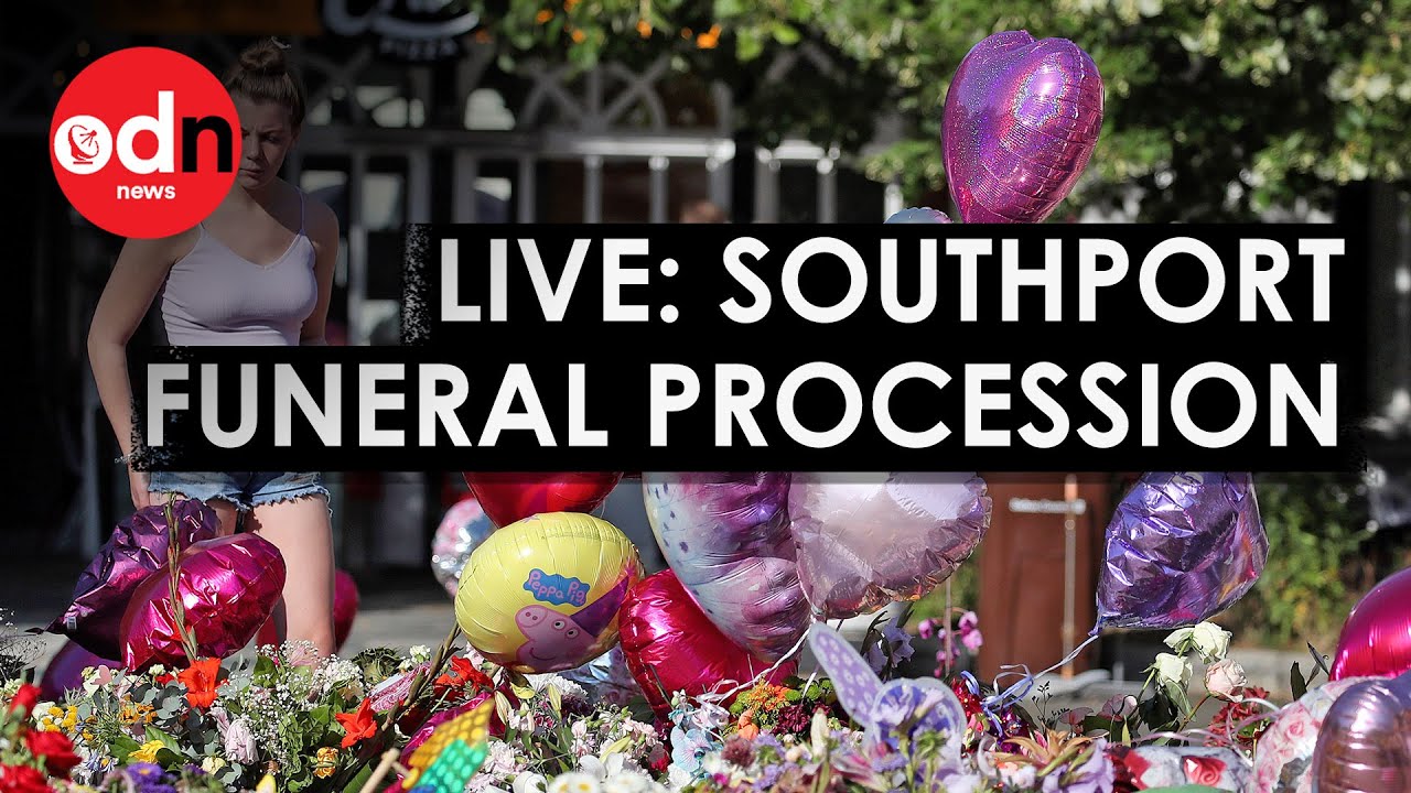 LIVE: Funeral Procession for Southport Stabbing Victim Elsie Dot Stancombe