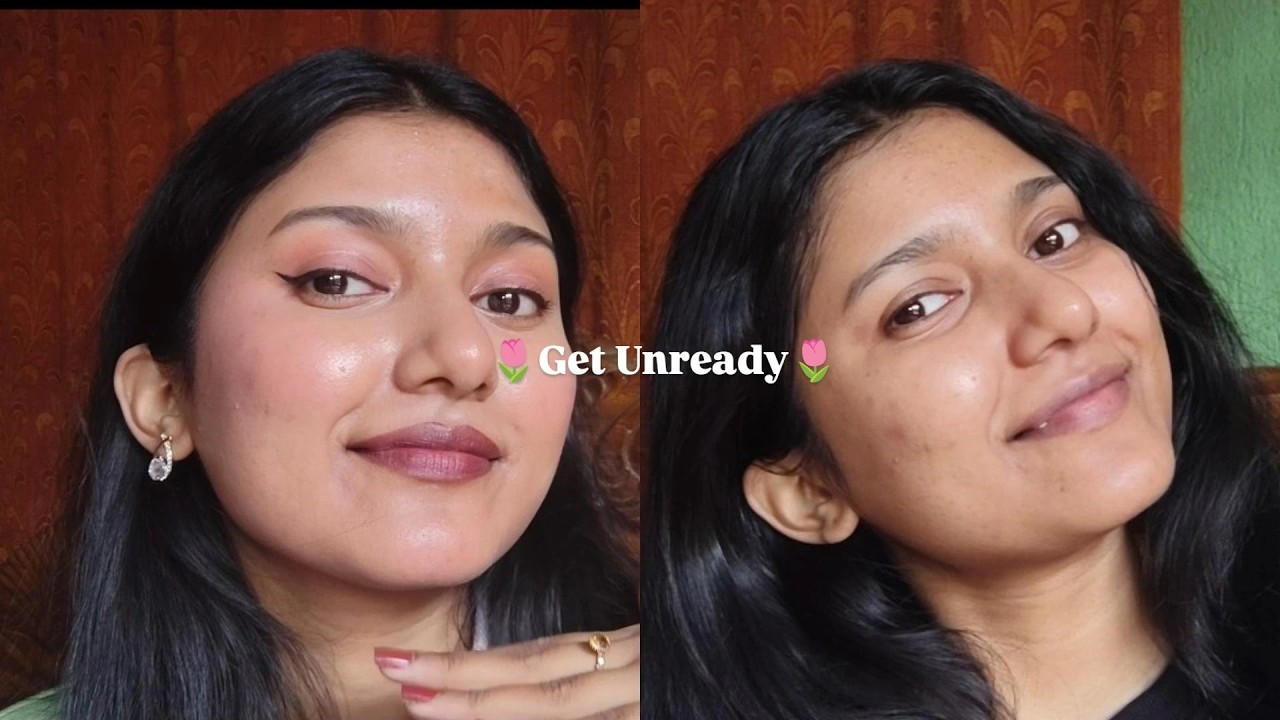 Get Unready With Me + Basic Morning Skincare Routine ✨🧼🧴