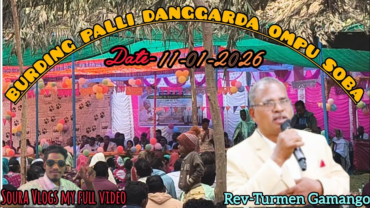 Burding palli Danggarda Ompu soba ll paster Rev - Turmen gamango llfull my soura Vlogs 